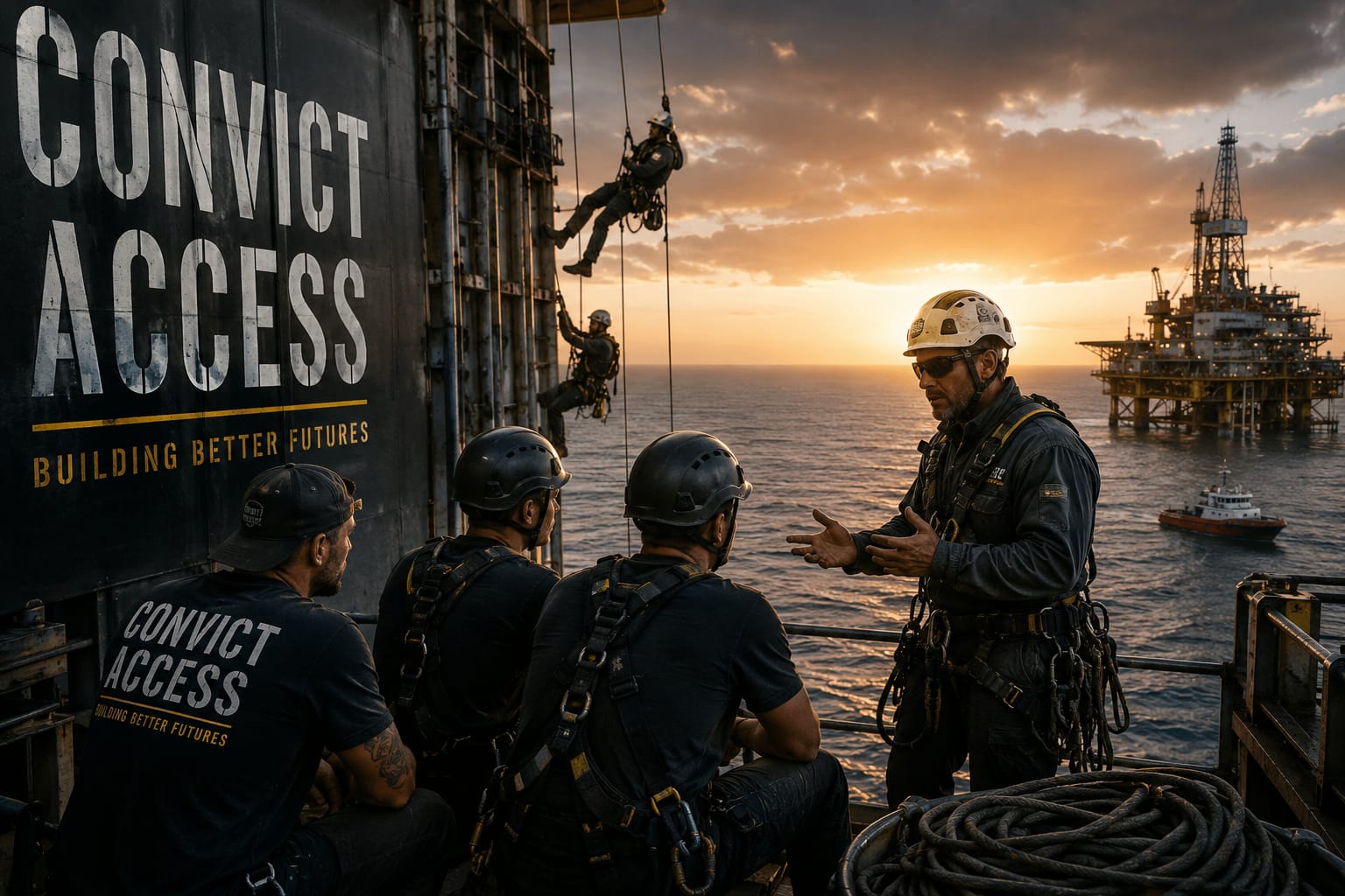 ConVict Access rope access crew