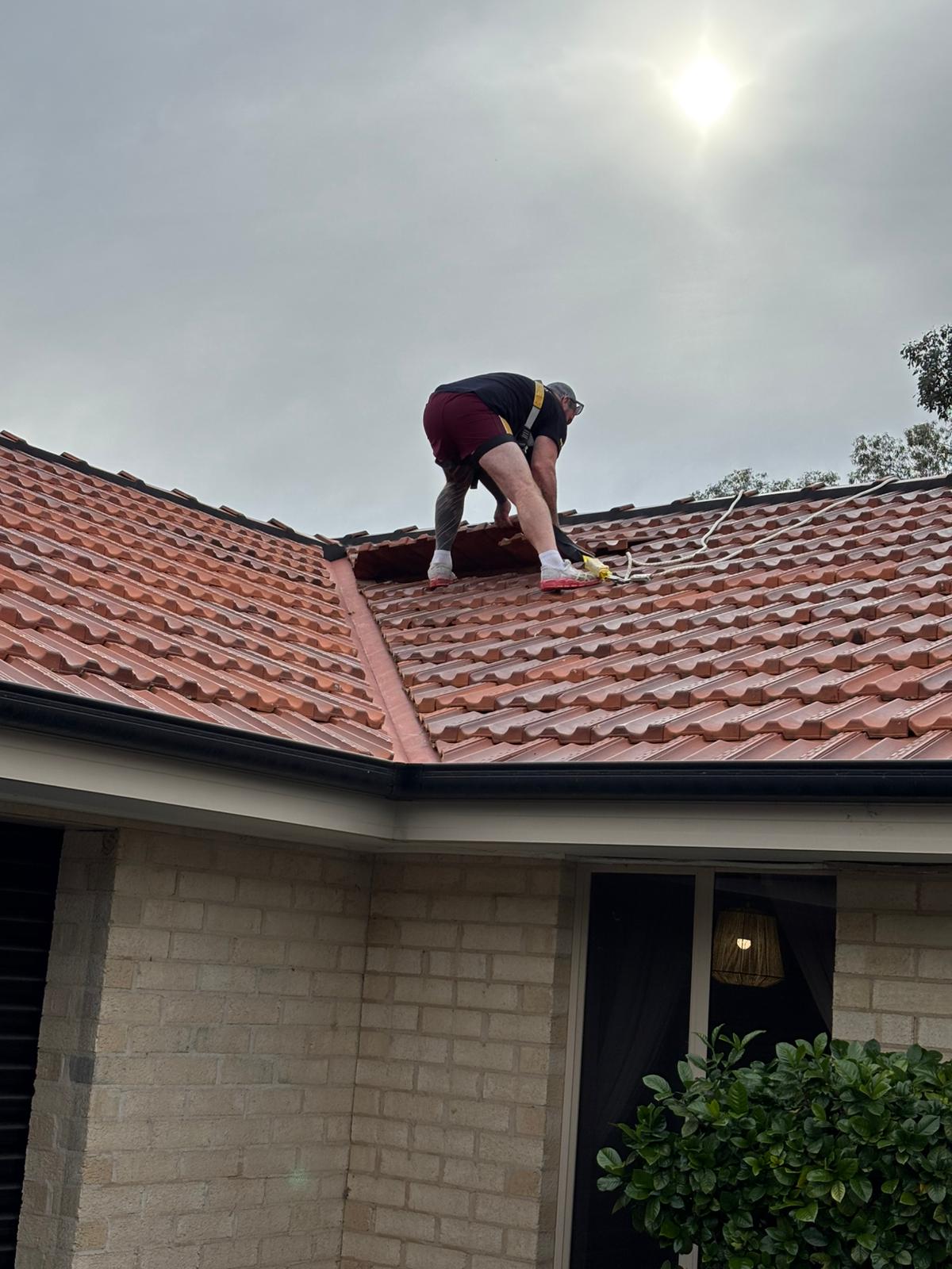 Roof Restorations — on-site work